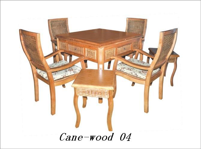Cane wood frame 04