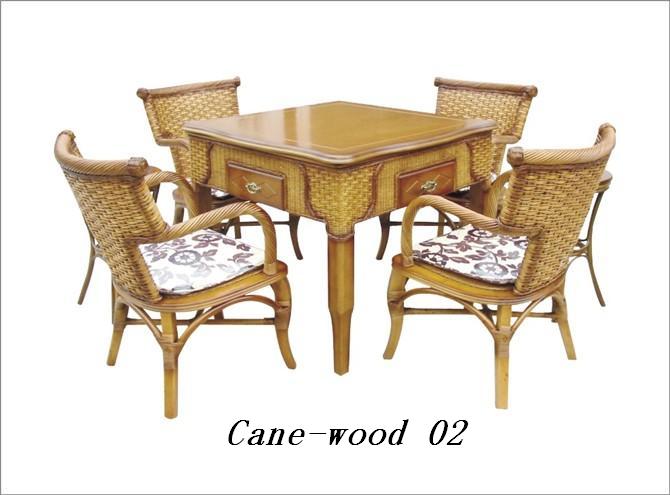 Cane wood frame 02